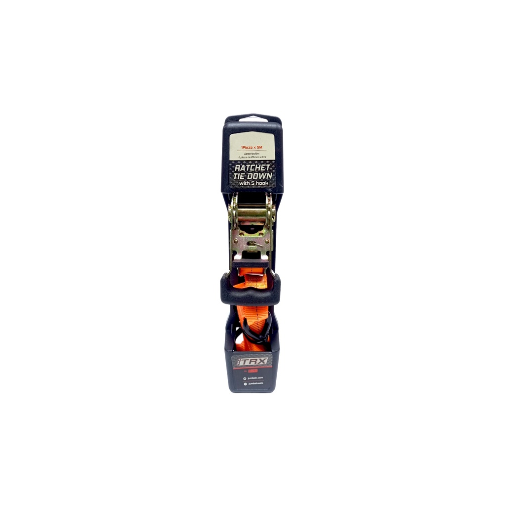 Cincha Ratchet 5 mts 1 pz 700Kg