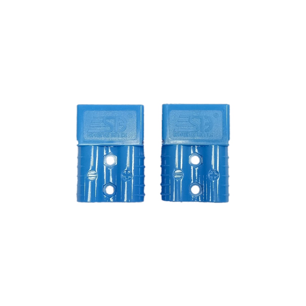 CONECTORES PLAST.TIPO ANDERSON 50A,600V,2PZS CABLE N.6 AWG  JK