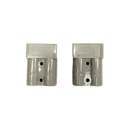 [JK-SS36] CONECTORES PLAST.TIPO ANDERSON 50A,600V,2PZS CABLE N.6 AWG  JK