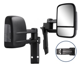 [2007MB] ESPEJO LANDCRUISER 70-79 (MANUAL NEGRO) PAR